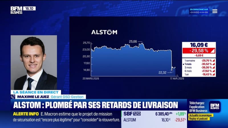 Alstom s'effondre après la révision de ses prévisions - 17/04