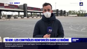 10 km : des contrôles renforcés dans le Rhône