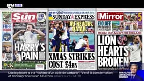 La presse britannique dit "au revoir" au Qatar après la victoire des Bleus contre l'Angleterre
