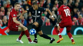 Kylian Mbappé contre Liverpool en Ligue des champions