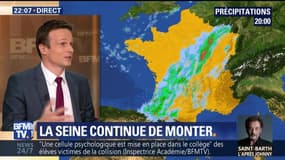 Inondations: la Seine continue de monter
