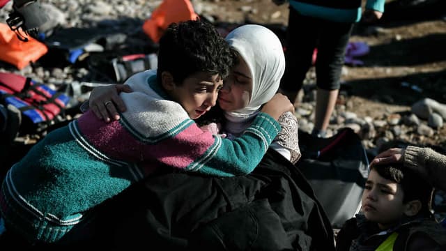 île de Lesbos - Grèce - 27 octobre 2015
