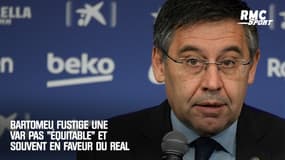 Barça : "La VAR n'est pas équitable", Bartomeu regrette un arbitrage (souvent) en faveur du Real