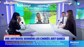 L'histoire du jour avec @ValentineBrvt : une antiboise derrière des chorés "Just Dance"