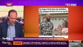 Les histoires de Sébastien Krebs : Une bague de fiançailles passe un an dans les égouts - 22/05