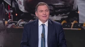 Philippe Tabarot, ministre des Transports, sur BFMTV ce mercredi 7 janvier 2026. 