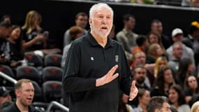 Gregg POPOVICH avec les San Antonio Spurs le 08/04/2023