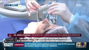 Dr.Fournier, président de l'ONCD, explique comment les dentistes vont pouvoir reprendre leur activité le 11 mai