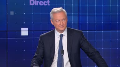 Bruno Le Maire sur le plateau de BFMTV le 19 octobre 2022