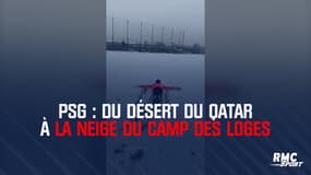 PSG : Du désert du Qatar à la neige du Camp des Loges