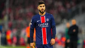 Marco Asensio avec le PSG en novembre 2024
