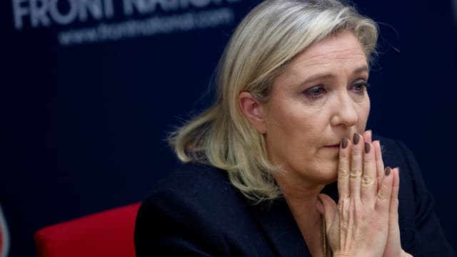 La présidente du Front national Marine Le Pen.