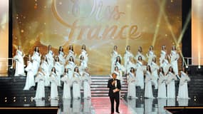 Les Miss lors de l'élection de Miss France 2015