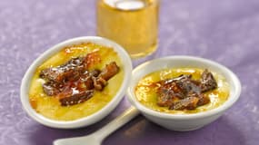 La recette de cette crème brulée originale se trouve ici.