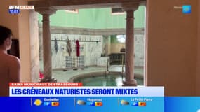 Strasbourg: les créneaux naturistes aux bains municipaux seront mixtes à partir du 1er mars