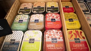 Boîtes de sardines (illustration)
