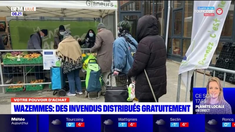 Wazemmes: des invendus distribués gratuitement