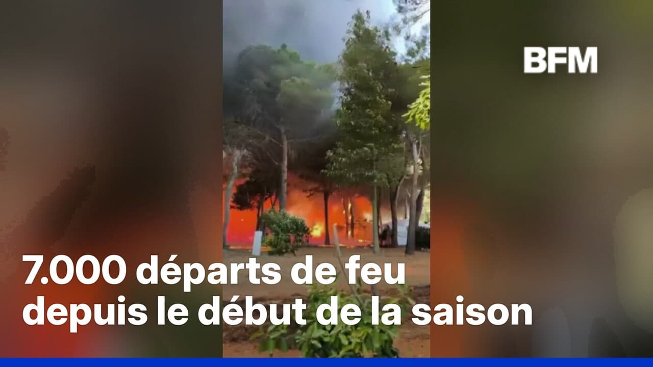 Incendies: le sud ravagé par les flammes