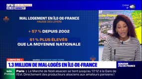 Île-de-France: 1,3 million de personnes sont mal logées selon la Fondation Abbé Pierre