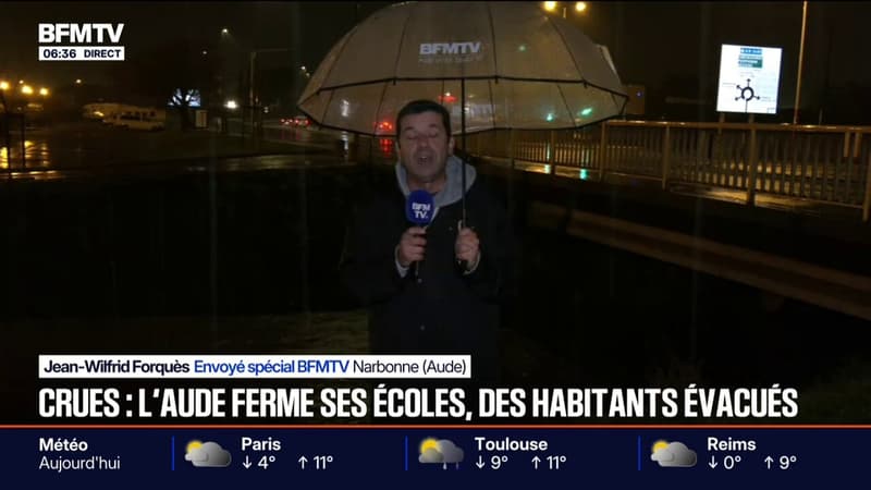 Aude: des habitants évacués en prévision de possibles inondations