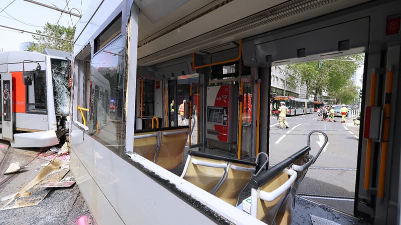 Une collision entre deux tramways fait plus de 50 blessés à Düsseldorf en Allemagne