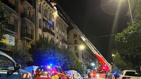 L'incendie s'est déclaré dans un appartement situé au cinquième étage.