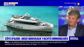 Yachts immobilisés sur la Côte d'Azur: "déjà 10 millions d'euros perdus pour les chantiers navals", selon le vice-président de Riviera Yachting Network 