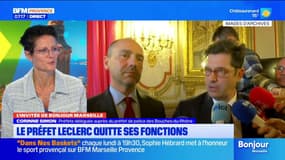 Corinne Simon réagit au départ du Préfet Leclerc vers le cabinet d'Emmanuel Macron