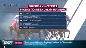 Quinté à Vincennes: les pronostics de la Dream Team RMC !