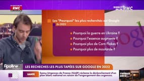 Les histoires de Quentin : Les recherches les plus tapées sir Google en 2022 - 27/12