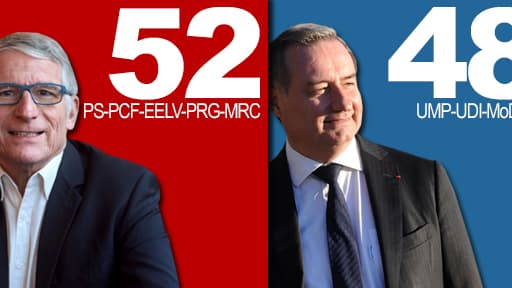 Pierre Cohen et Jean-Luc Moudenc