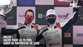 Rallye : Sacré pour la 7e fois, Ogier se rapproche de Loeb 