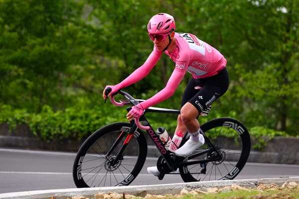 Tadej Pogacar lors de la 4e étape du Giro, le 7 mai 2024.