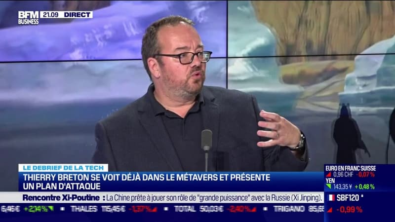 Métavers : Thierry Breton présente un plan d'attaque