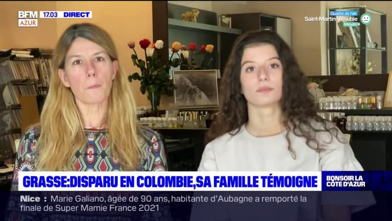 Grasse: disparu en Colombie depuis septembre, sa famille témoigne