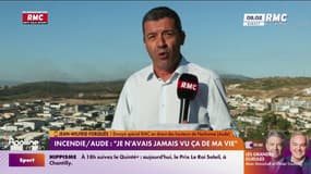 Incendie dans l'Aude: l'A9 toujours fermée entre Narbonne et Sigean 