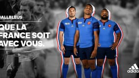 XV de France : le nouveau maillot pour la Coupe du monde