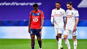 La déception des Lyonnais après la défaite face à Lille