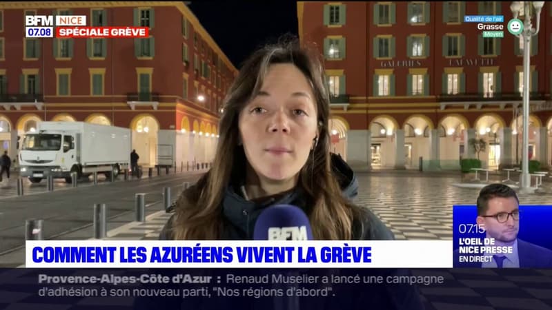 Comment les Azuréens vivent la grève des transports?