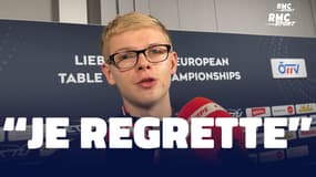 Euro / Tennis de table : "Regrets, gêne, honte" F.Lebrun regrette son mauvais geste après le Quart perdu