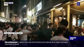 Lyon: foule dans les rues de la ville pour la Fête de la Musique