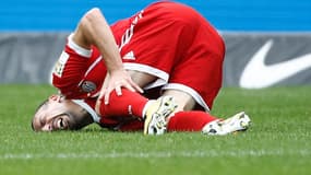 Franck Ribéry blessé 