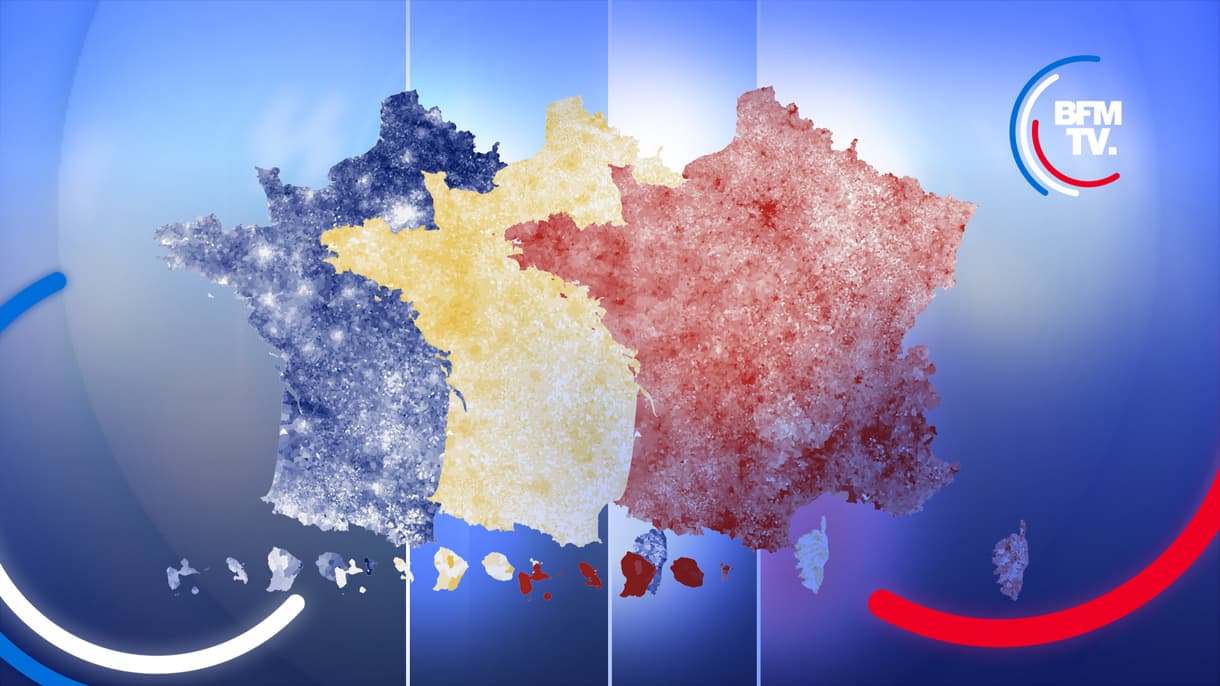 Les cartes pour comprendre le premier tour de l'élection présidentielle 2022