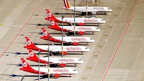 La flotte d'Air Berlin devrait être partagée entre Lufthansa, Easy-Jet et Condor.