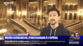 Après son succès sur Instagram, Mehdi Kerkouche sur les planches de l'Opéra de Paris