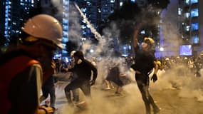 L'une des dernières manifestations à Hong Kong, le 5 août. 