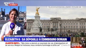 Comment Édimbourg se prépare, avant l'arrivée de la dépouille d'Elizabeth II ce dimanche