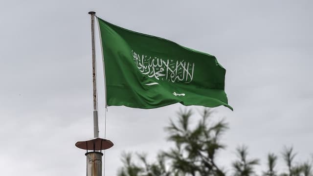 Le drapeau de l'Arabie saoudite. (Photo d'illustration)