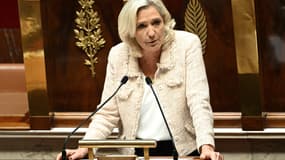 Marine Le Pen, le 8 septembre 2025 à l'Assemblée nationale.