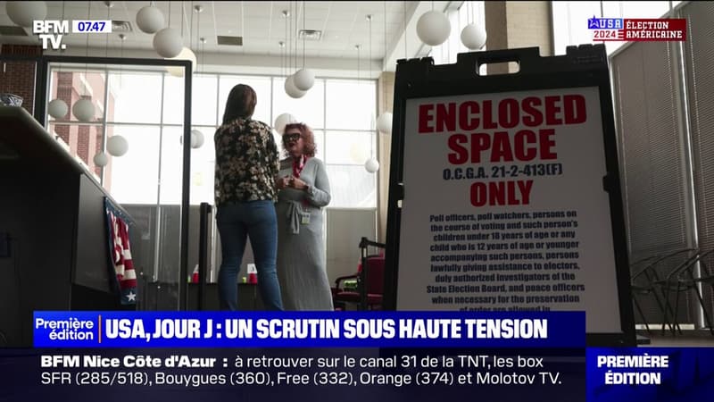 Élection américaine: en Géorgie, un scrutin sous haute tension